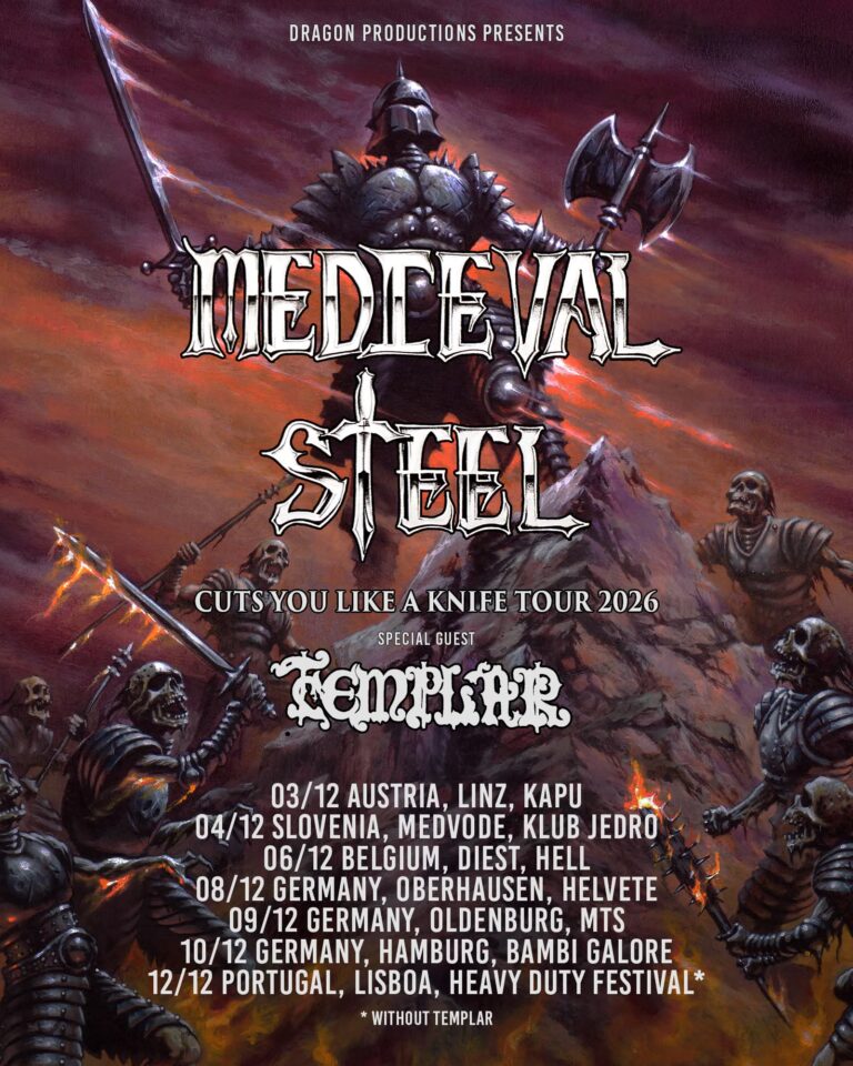 US-Metal-Legenden MEDIEVAL STEEL kehren nach Europa zurück!