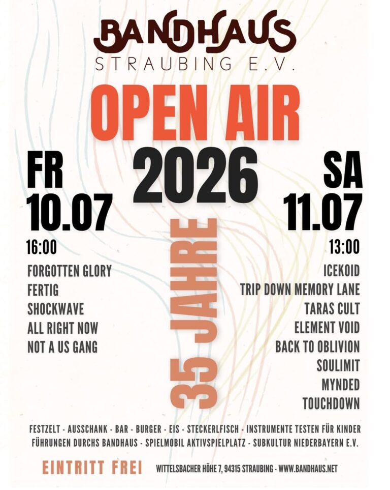 BANDHAUS OPEN AIR 2026