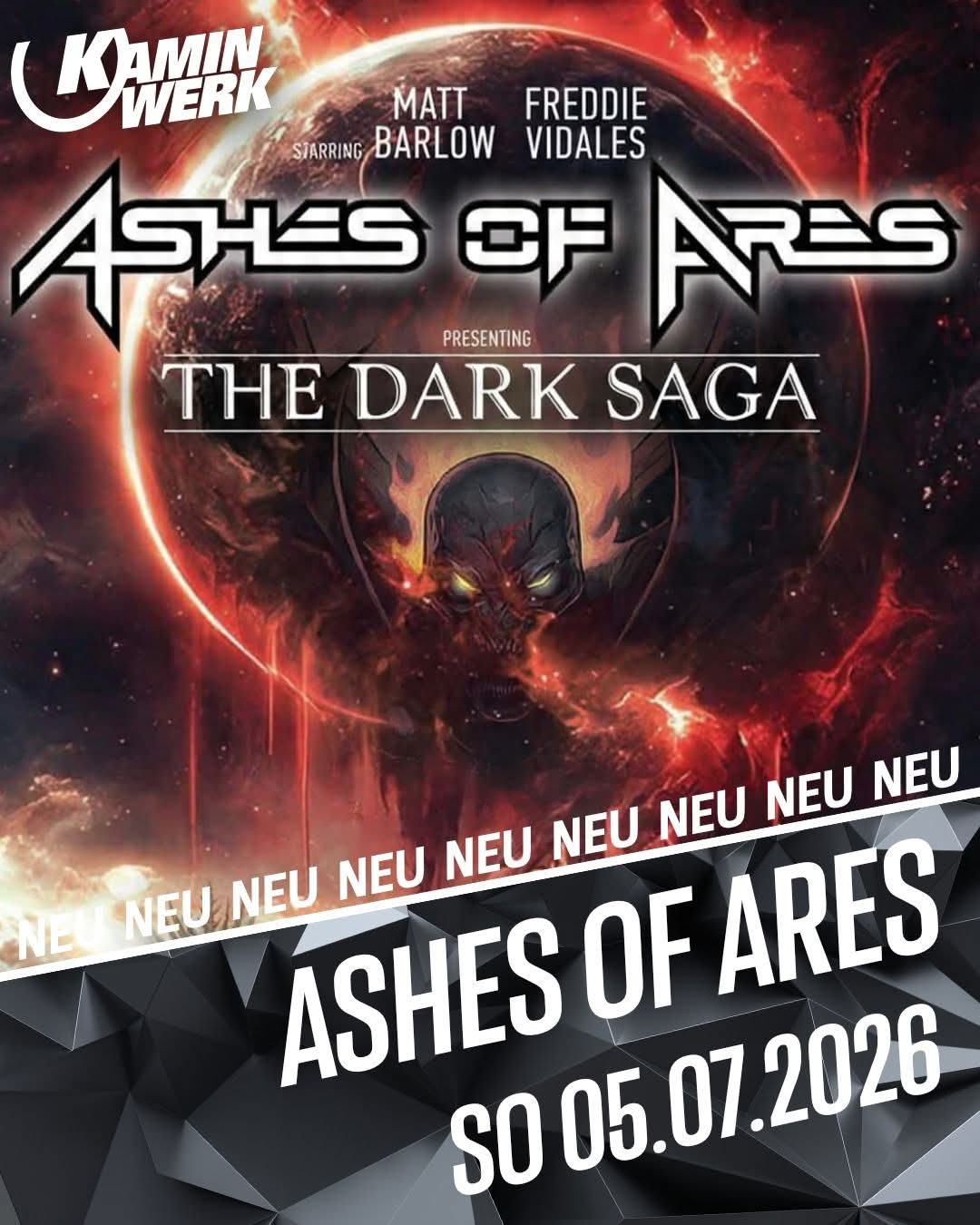 ashes of ares