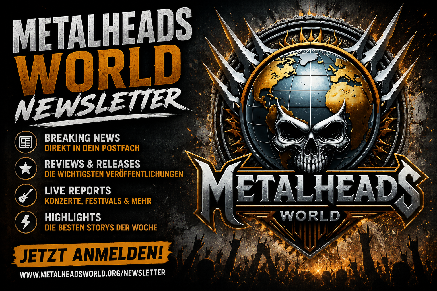 METALHEADS WORLD NEWSLETTER