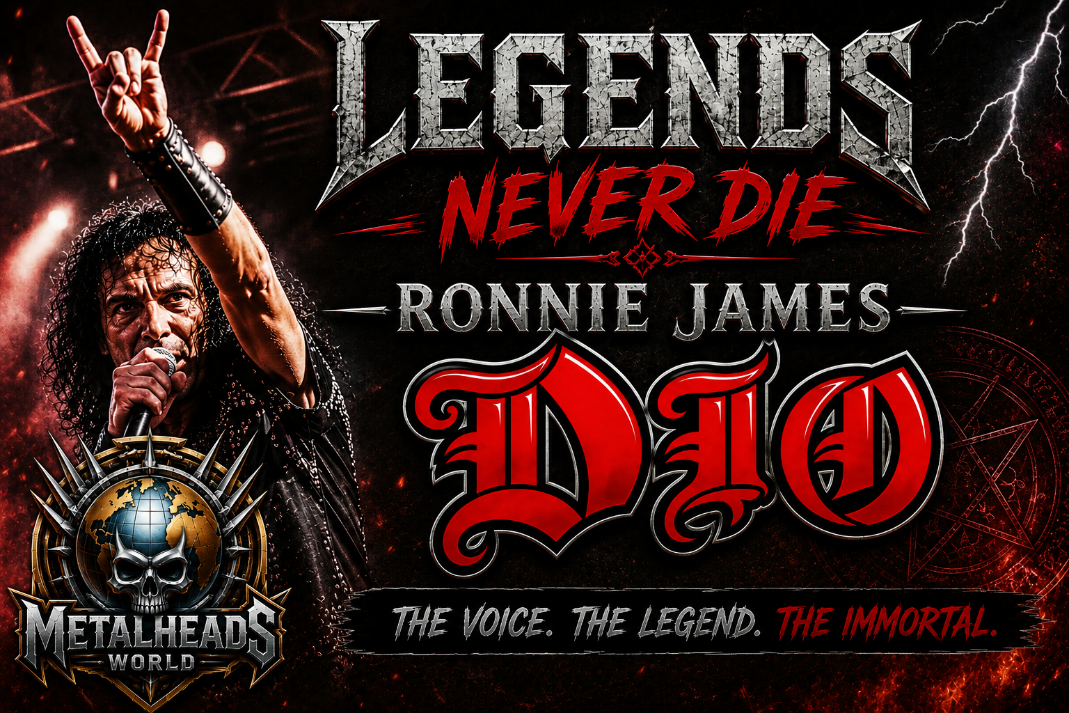 RONNIE JAMES DIO