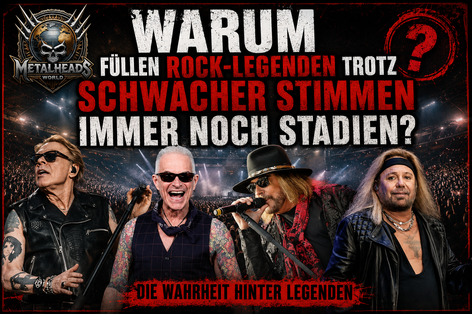 WARUM FÜLLEN ROCK-LEGENDEN TROTZ SCHWACHER STIMMEN IMMER NOCH STADIEN?