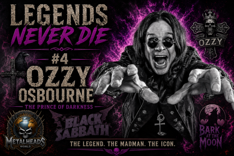 LEGENDS NEVER DIE #4 OZZY OSBOURNE – THE PRINCE OF DARKNESS