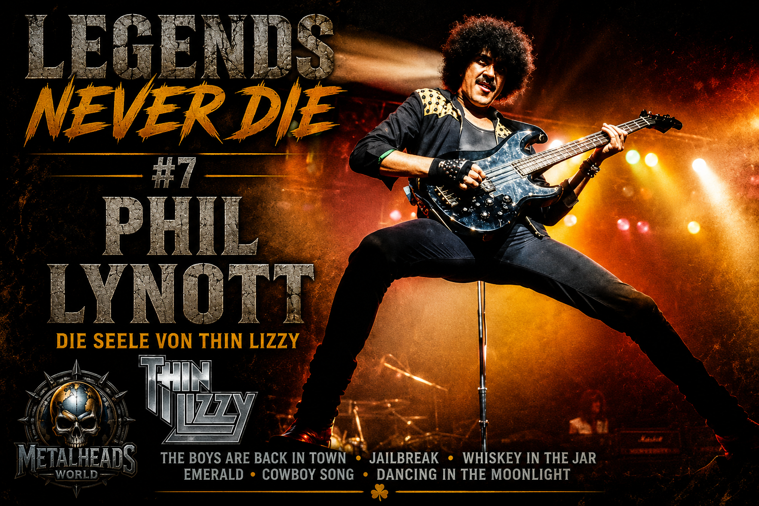 LEGENDS NEVER DIE #7 PHIL LYNOTT