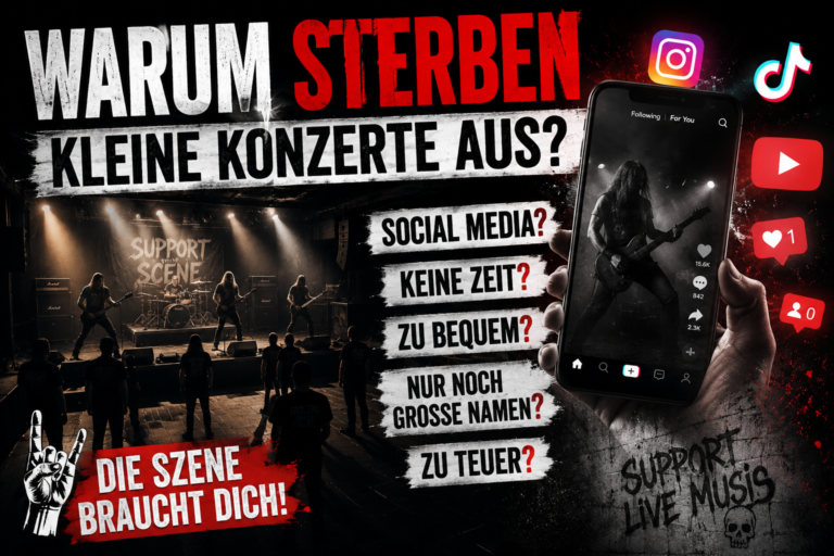 WARUM STERBEN KLEINE KONZERTE AUS?