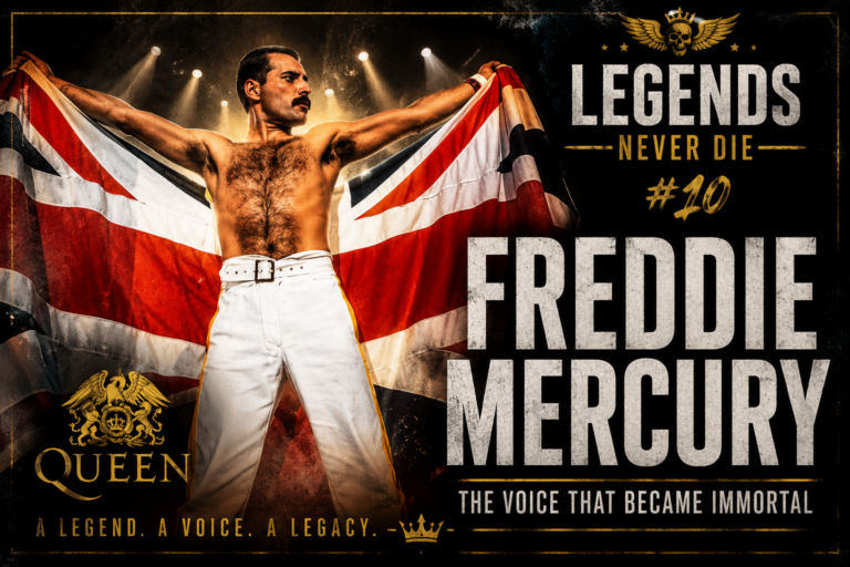 LEGENDS NEVER DIE 10 - FREDDIE MERCURY