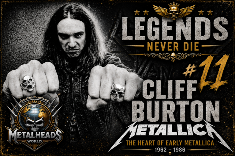 LEGENDS NEVER DIE #11 - CLIFF BURTON
