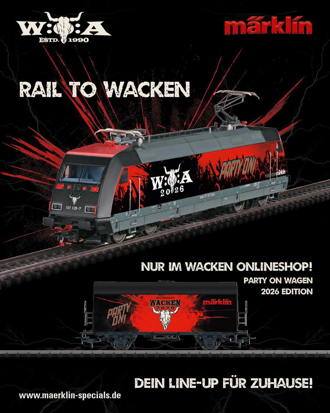 Die Wacken 2026 Märklin Special Edition