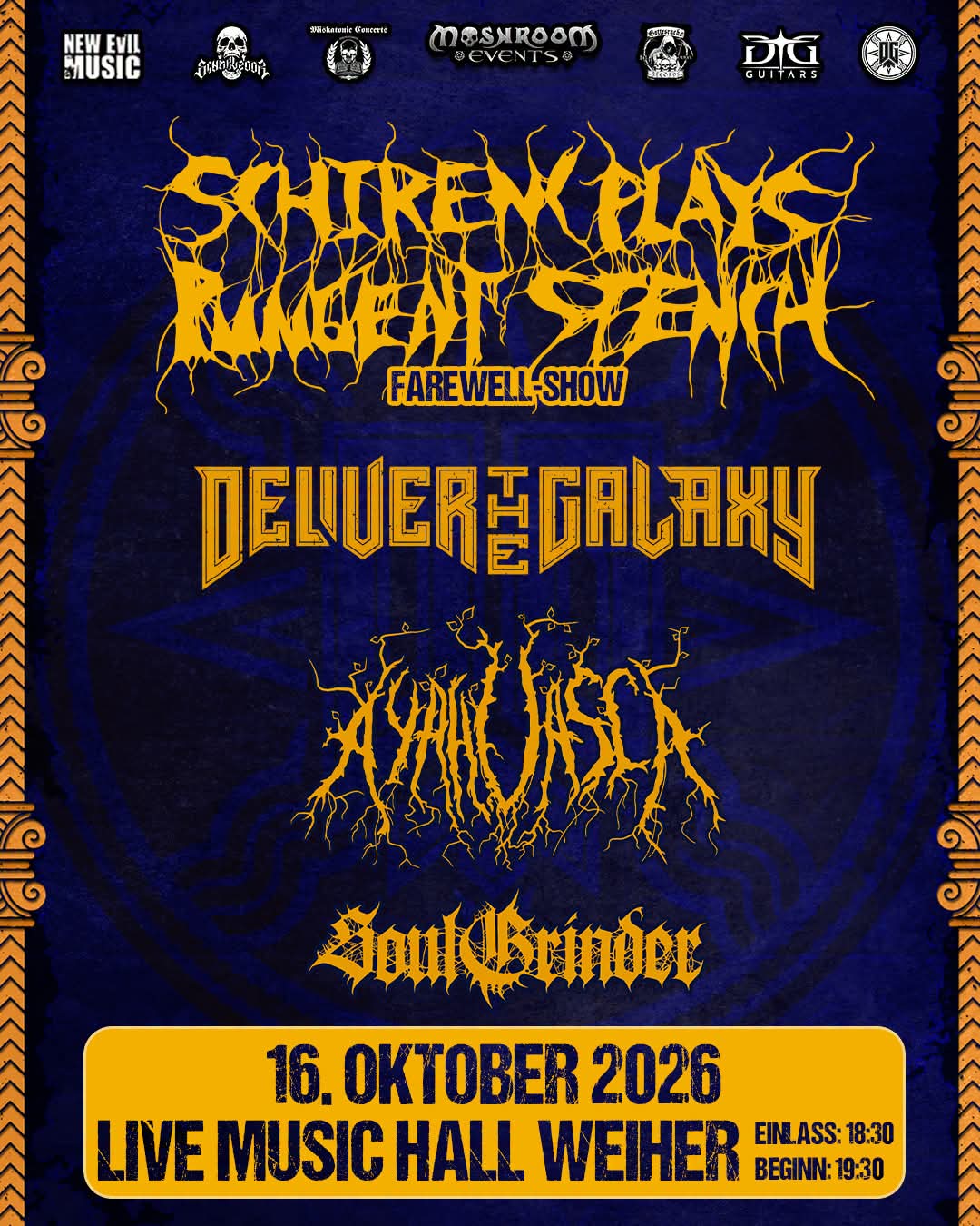 SCHIRENC PLAYS PUNGENT STENCH – FAREWELL TOUR 2026