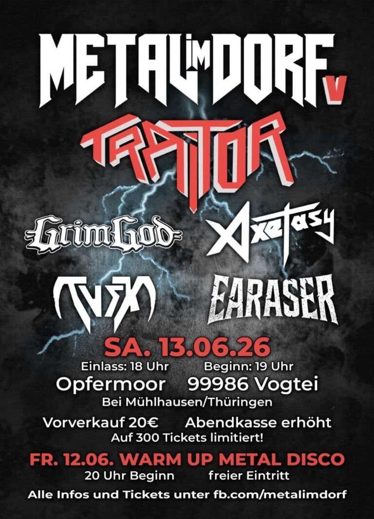 METAL IM DORF V 2026