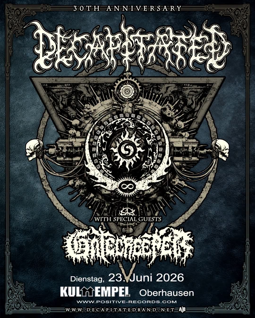 DECAPITATED & GATECREEPER KOMMEN NACH OBERHAUSEN!