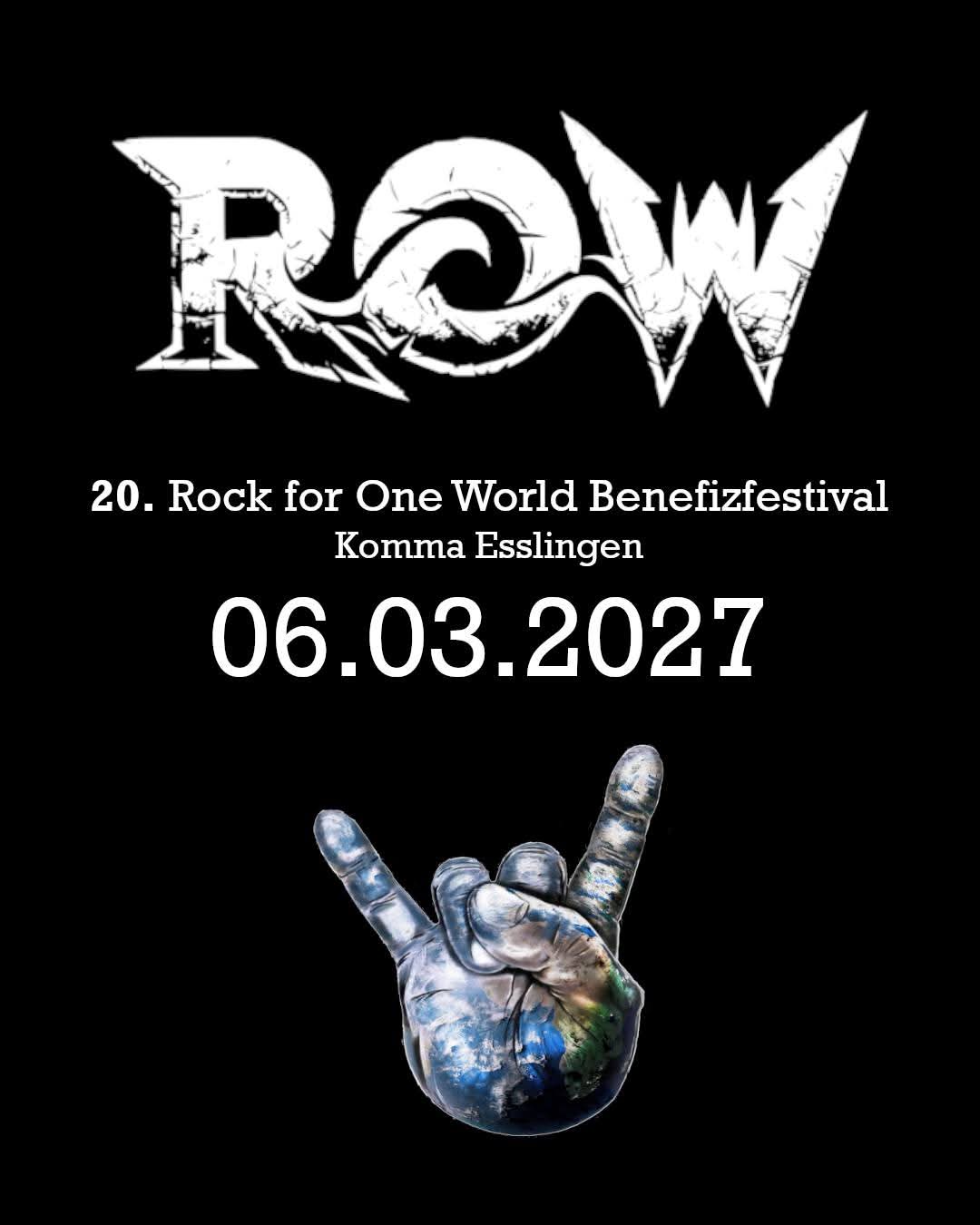 ROCK FOR ONE WORLD 2027