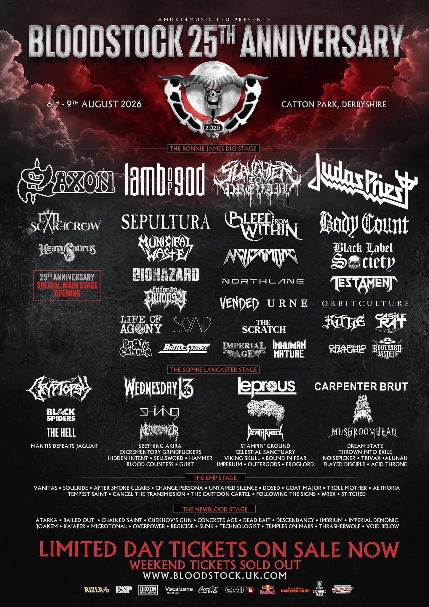 BLOODSTOCK 2026