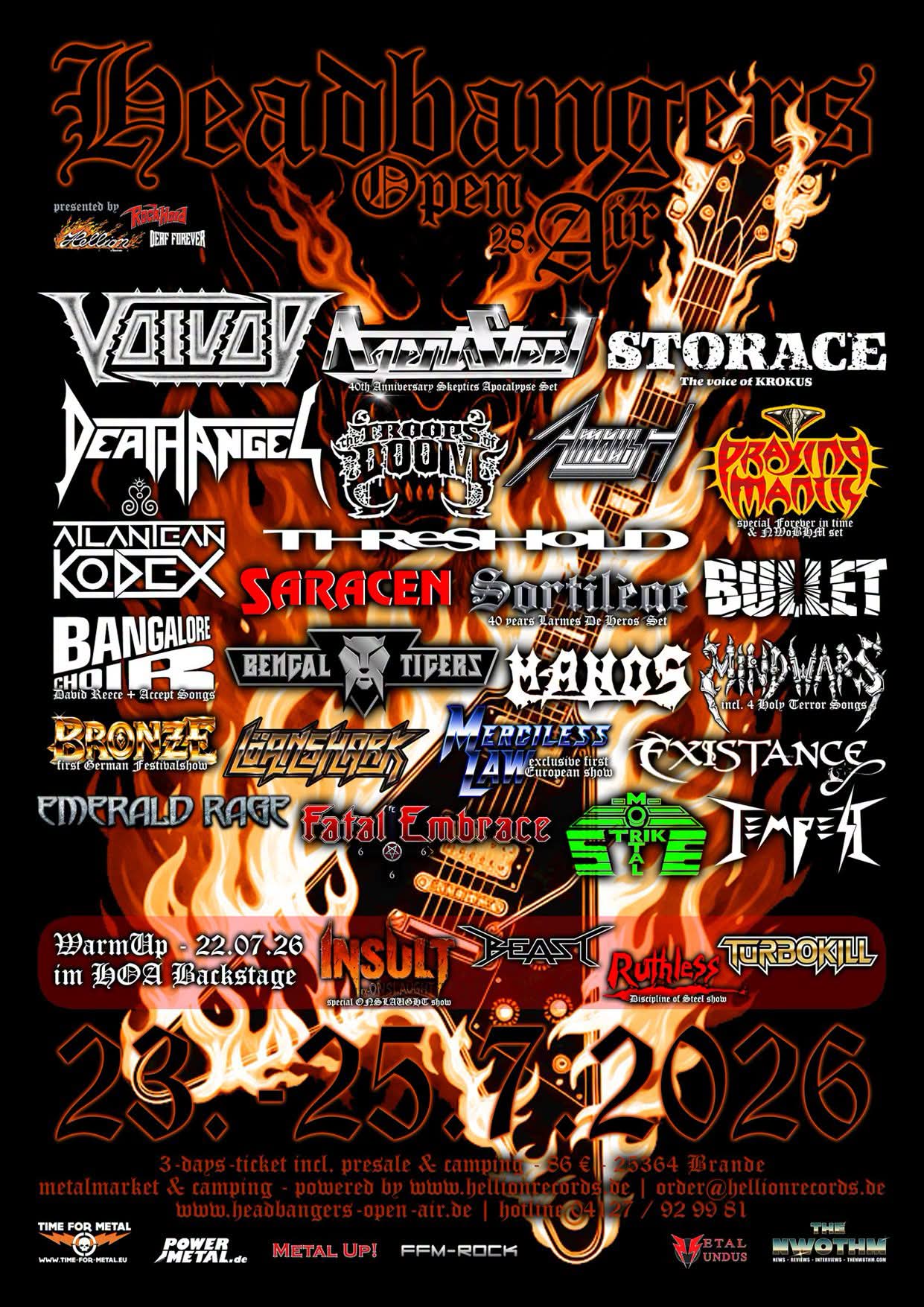 HEADBANGERS OPEN AIR 2026
