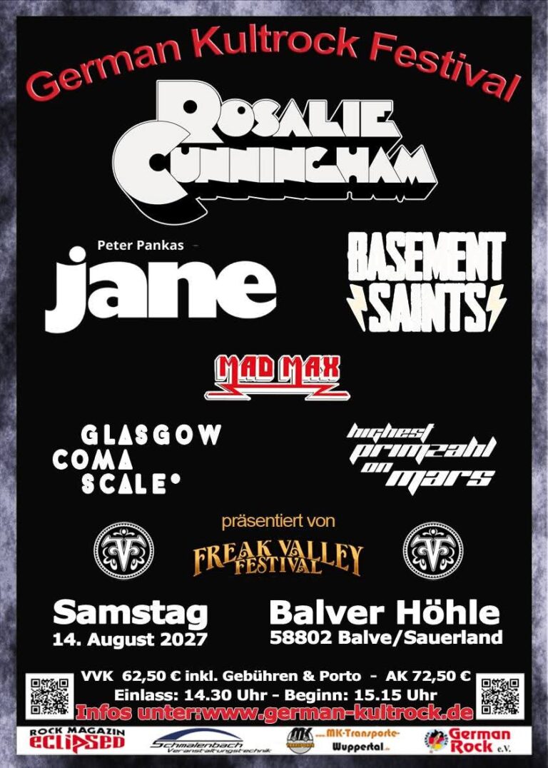 GERMAN KULTROCK FESTIVAL 2027