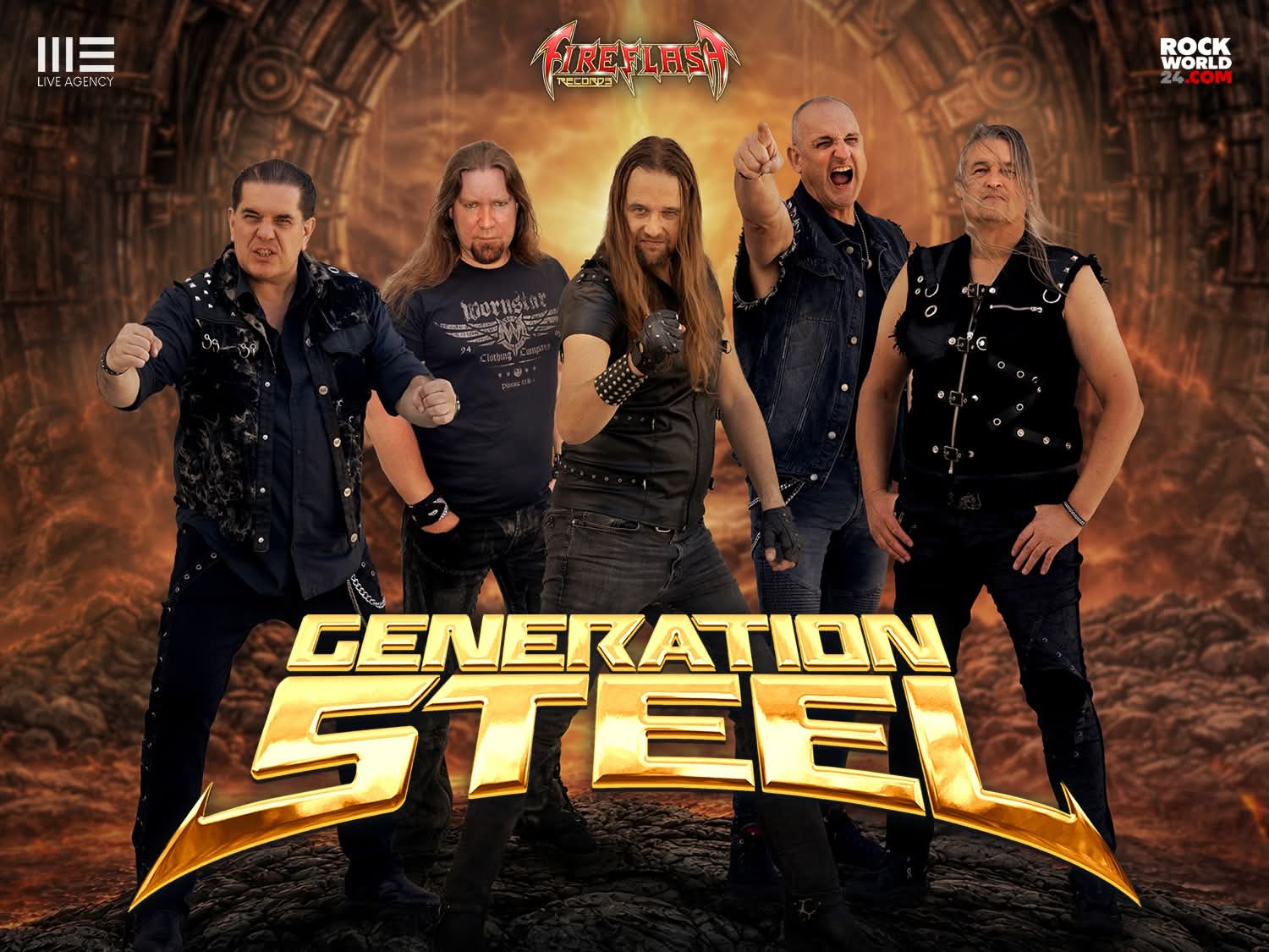 GENERATION STEEL KÜNDIGEN NEUES ALBUM UND TOUR FÜR 2026 AN