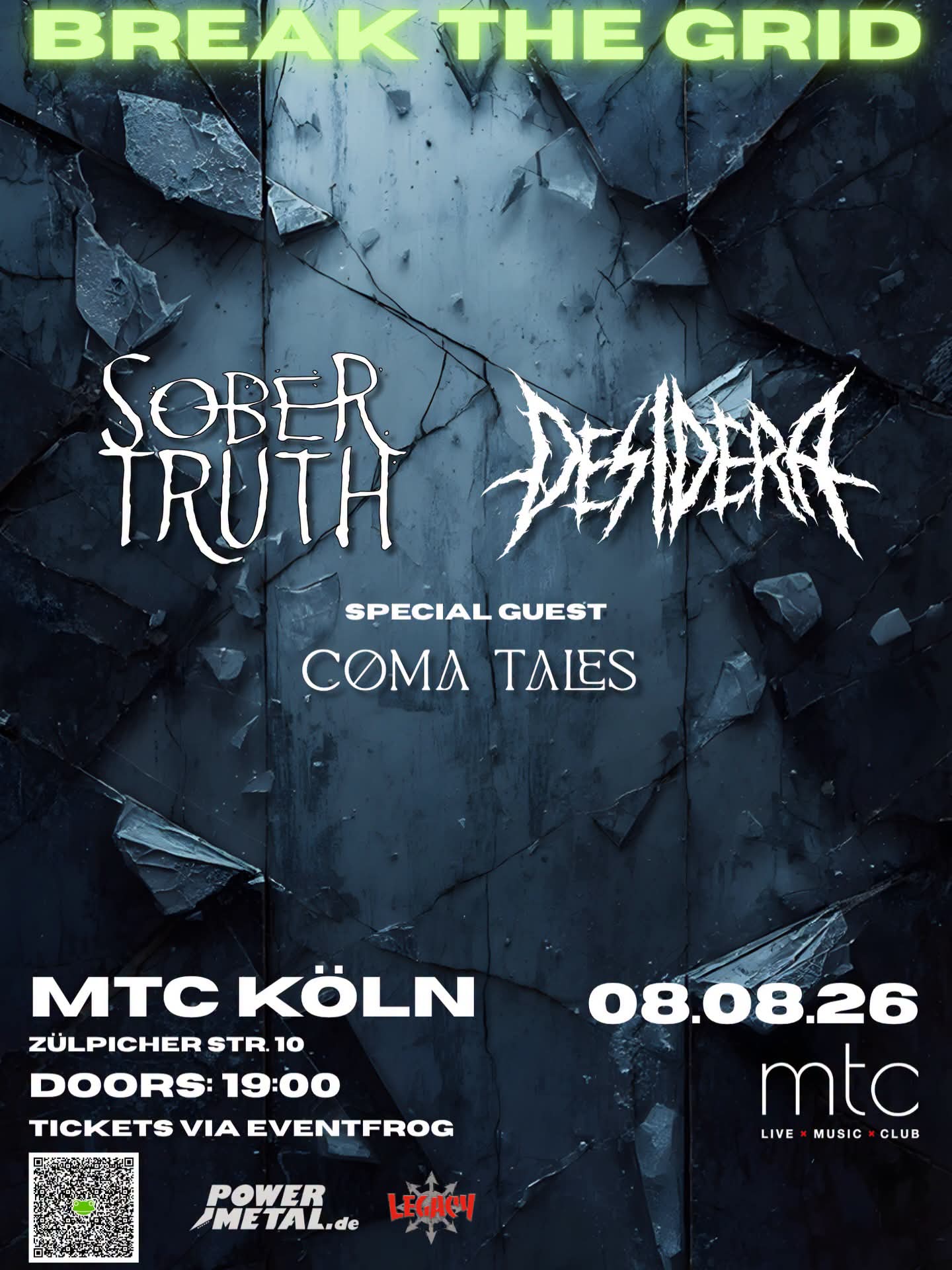 SOBER TRUTH & DESEIDERA KOMMEN NACH KÖLN
