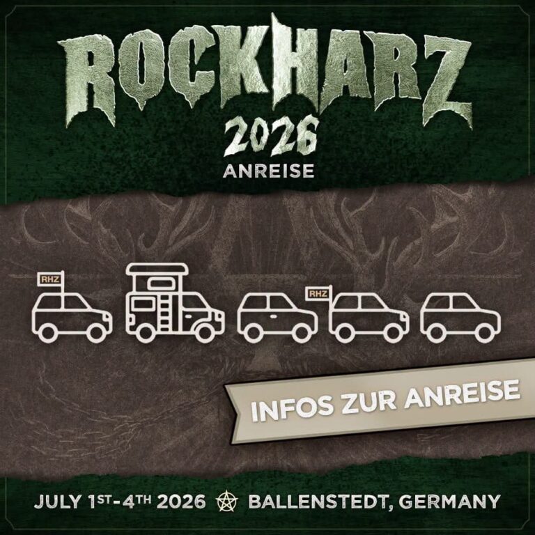 ROCKHARZ 2026: WICHTIGE INFOS ZUR ANREISEm/