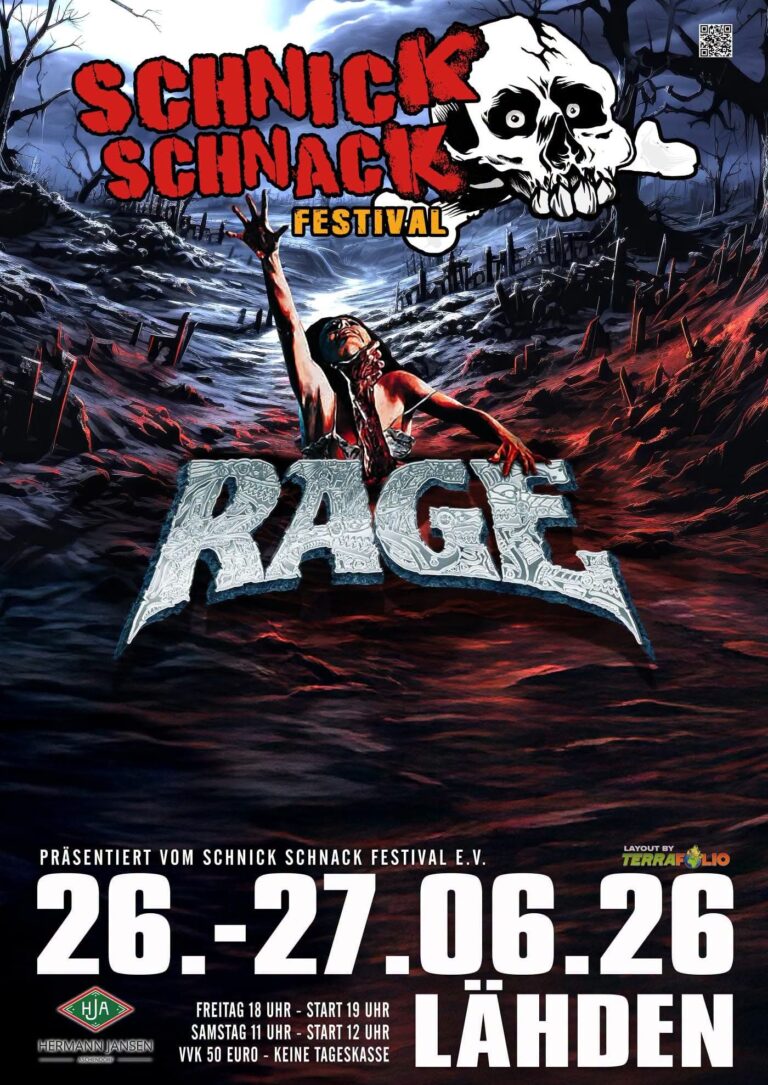 RAGE LIVE BEIM SCHNICK SCHNACK FESTIVAL!