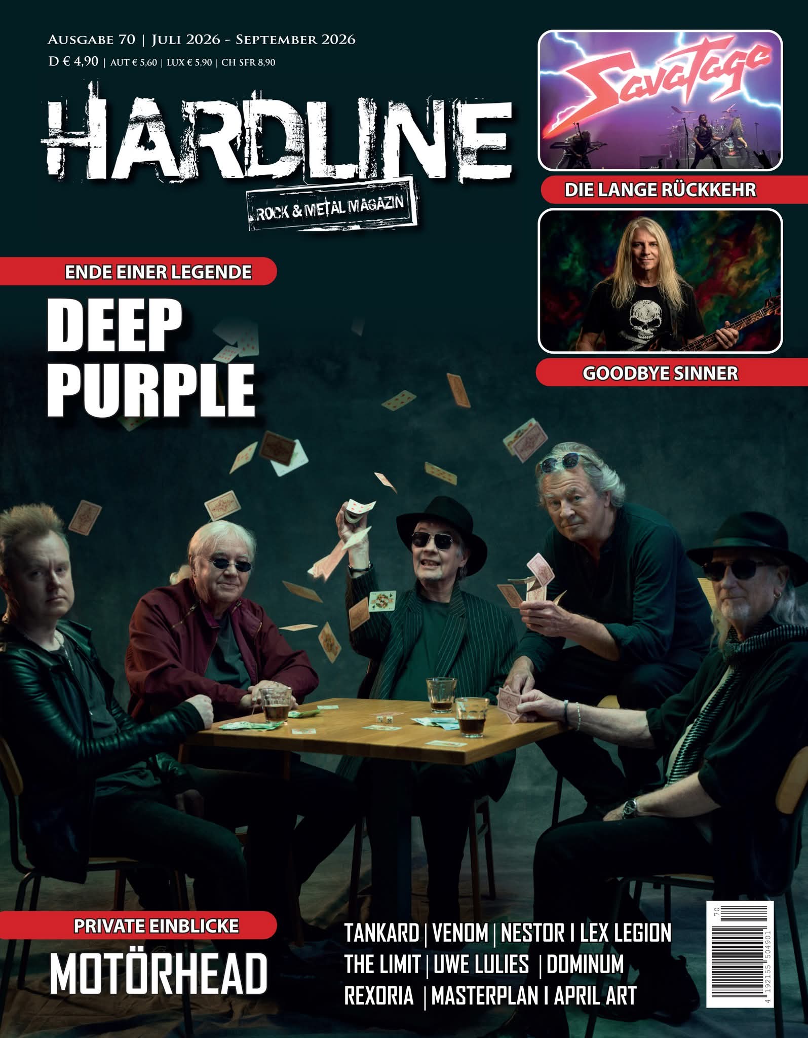 HARDLINE MAGAZIN #70 ERSCHEINT AM 26. JUNI