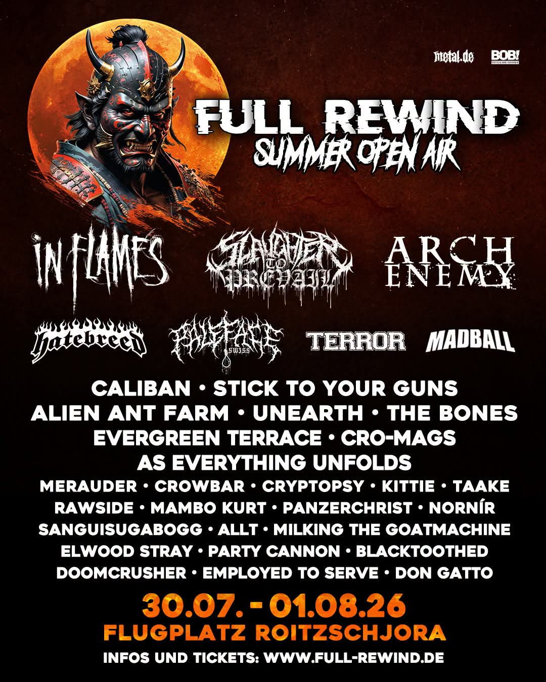 FULL REWIND 2026 – DAS LINE-UP IST KOMPLETT!