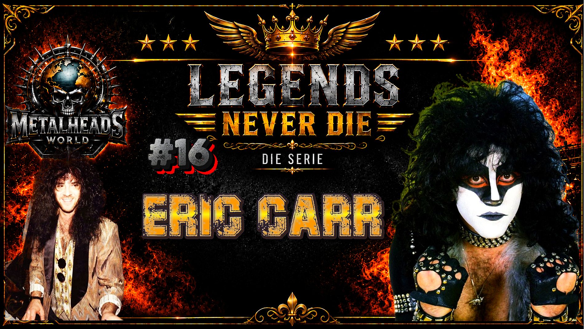 LEGENDS NEVER DIE 16 - ERIC CARR