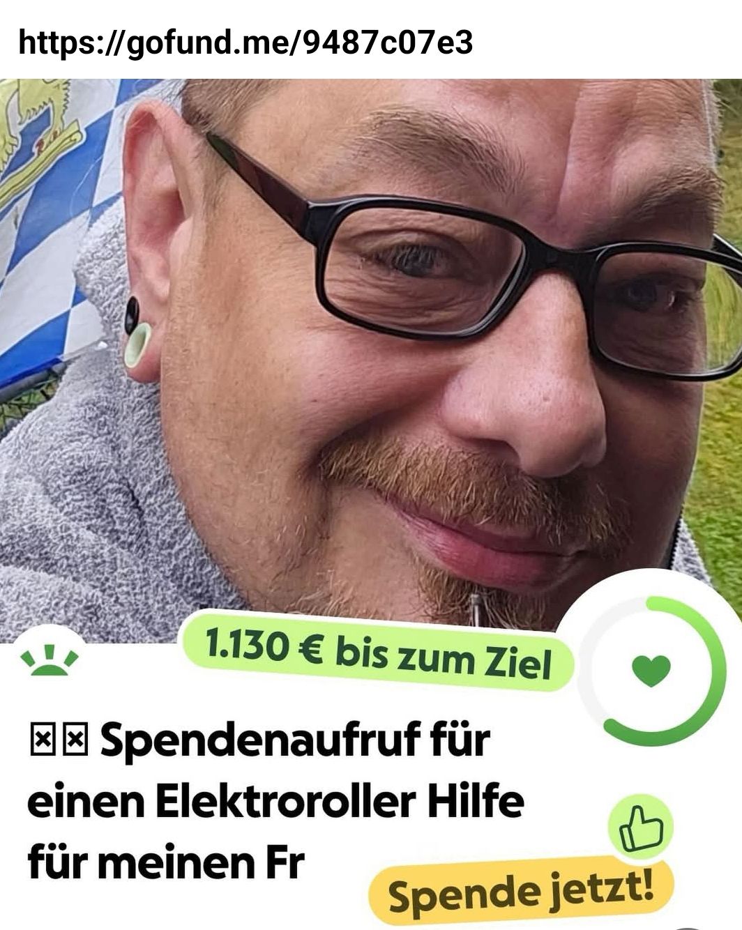 Spendenaufruf