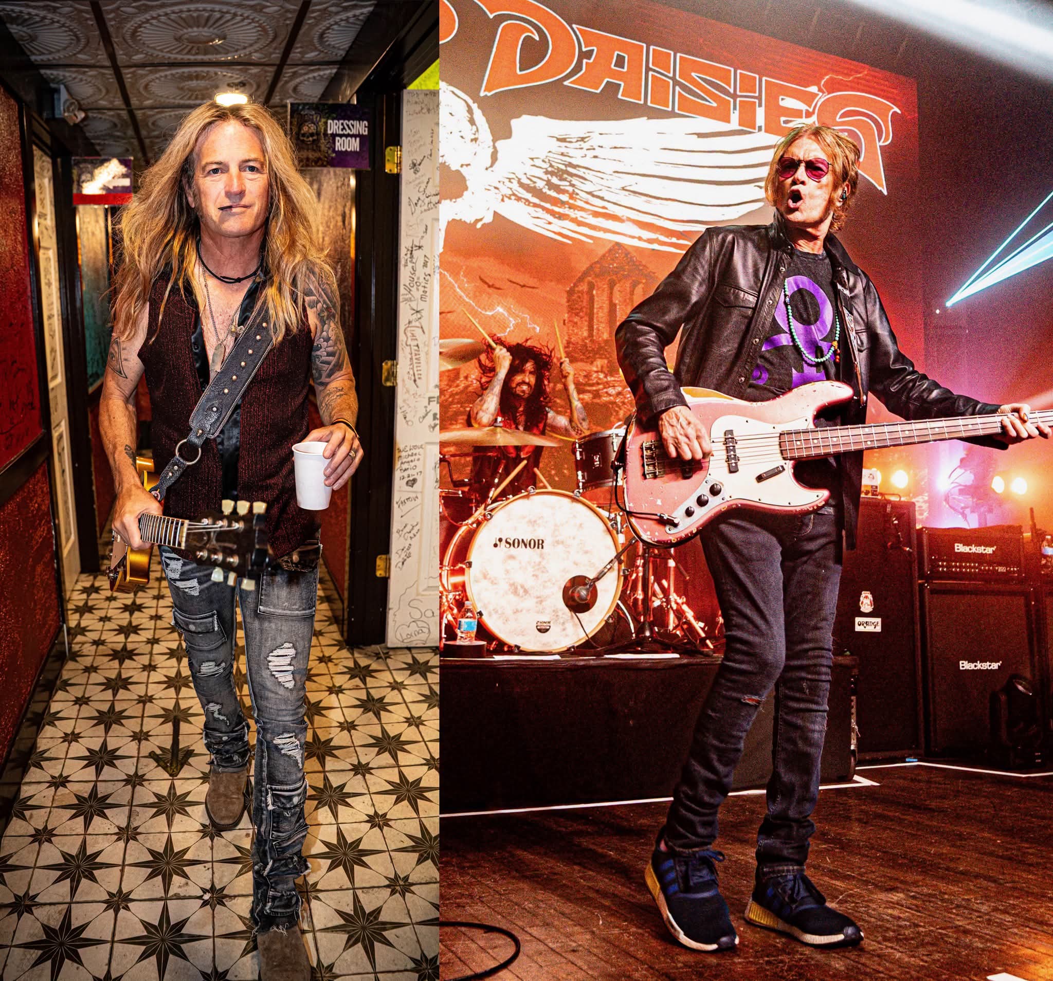 THE PURPLE DAISIES LADEN ZUM VIRTUELLEN MINI KONZERT EIN