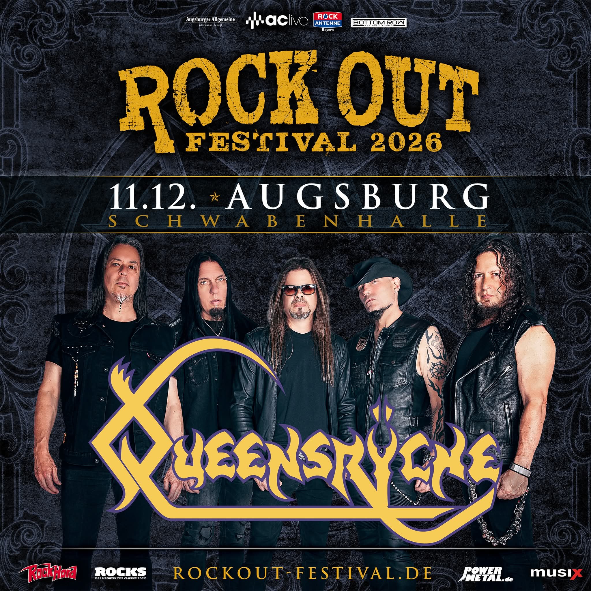 QUEENSRŸCHE KOMMEN NACH AUGSBURG