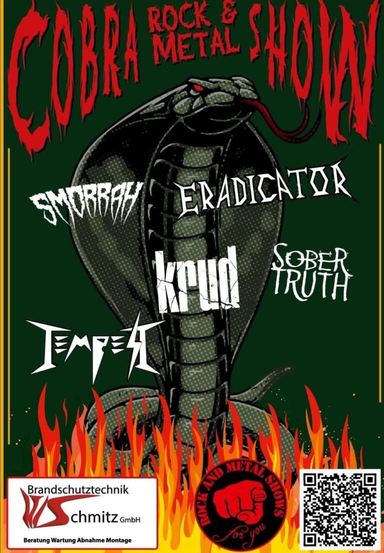 2. COBRA ROCK & METAL SHOW BRINGT THRASH-METAL NACH SOLINGEN
