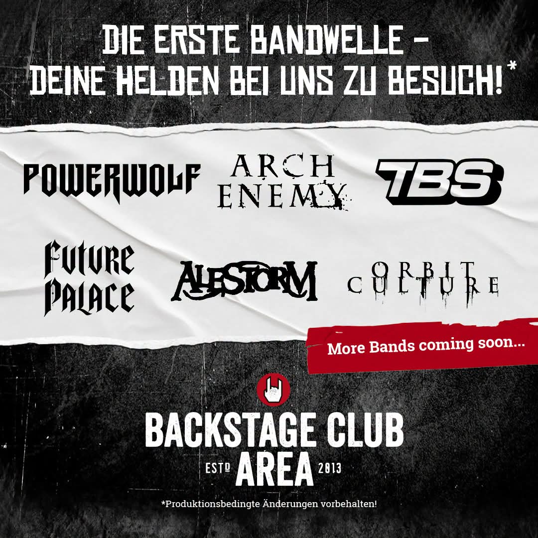 EMP PRÄSENTIERT ERSTE BACKSTAGE-GÄSTE FÜR DAS WACKEN OPEN AIR 2026