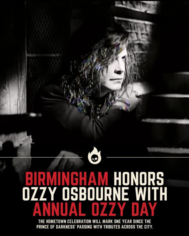 BIRMINGHAM FÜHRT ERSTEN OFFIZIELLEN OZZY DAY EIN