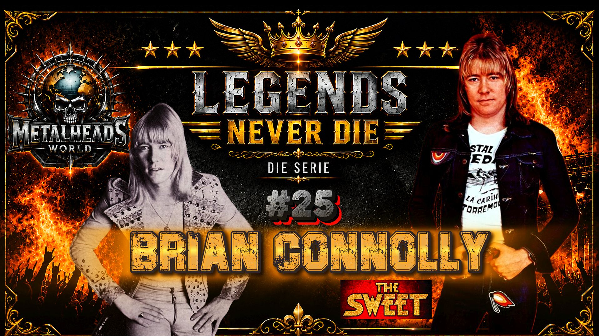 LEGENDS NEVER DIE 25 - BRIAN CONNOLLY
