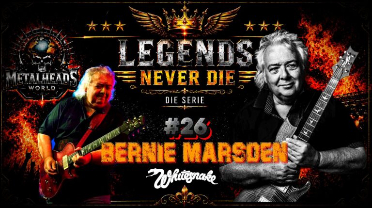 LEGENDS NEVER DIE 26- BERNIE MARSDEN
