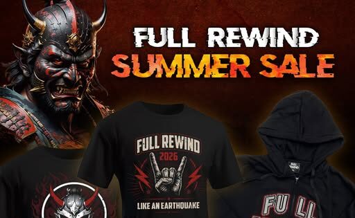 FULL REWIND FESTIVAL: MERCH ZUM SONDERPREIS